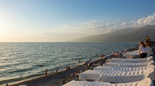 Собственный пляж