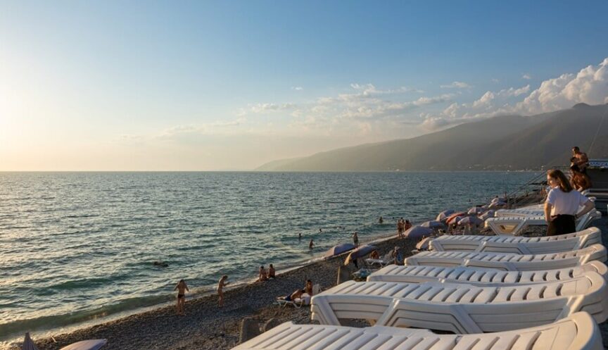 Собственный пляж